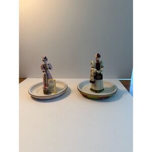 Set of 2 Avon 2006 Mrs. P.F.E. Albee President's Club Award Miniature Figurines